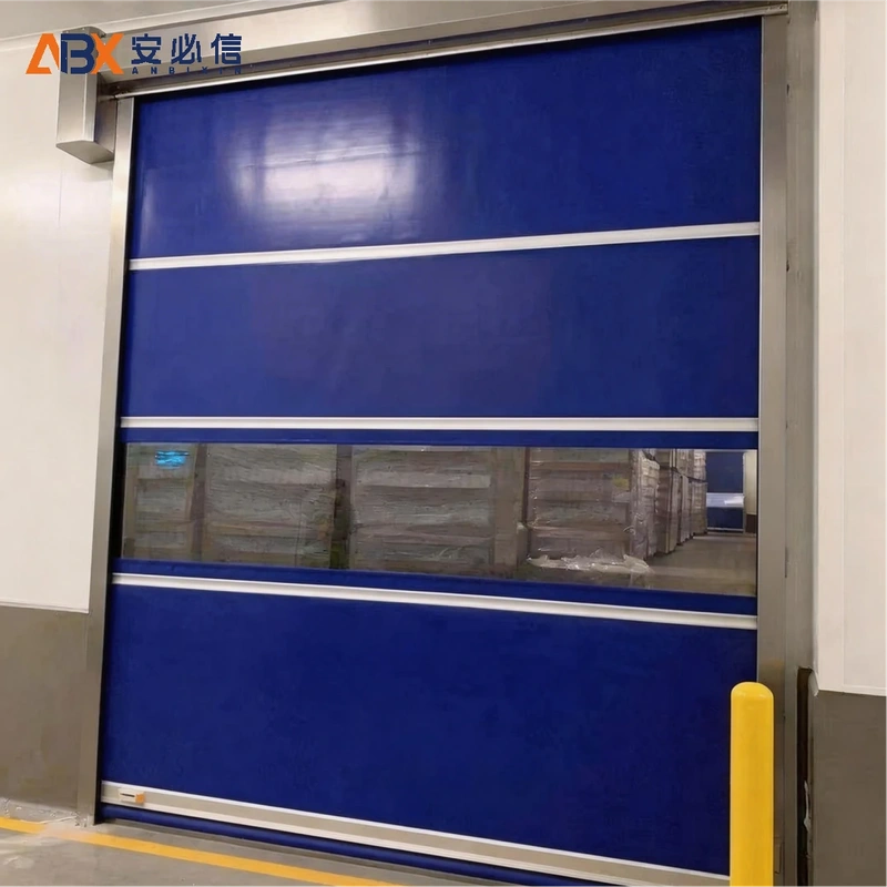 鹤岗市软帘快速门